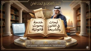 إعداد بحوث قانونية